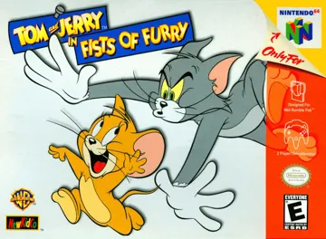 Tom and Jerry in Fists of Furry (USA) box cover front